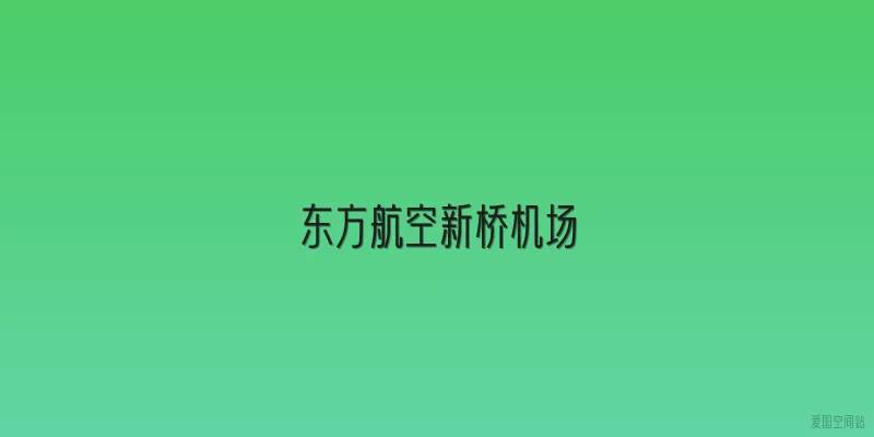 东方航空新桥机场